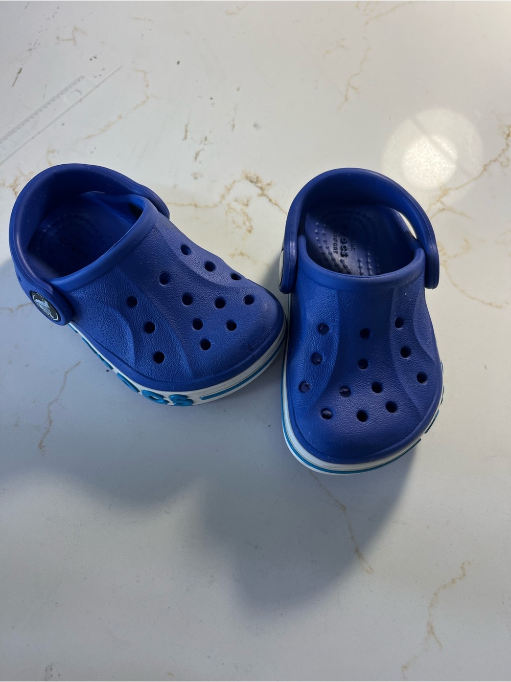 CROCS Kids Slip-On Clog in Bright Blue c4